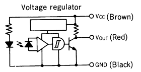 光電開(kāi)關(guān)OS-5901原理電路