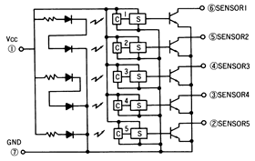 光電傳感器（光學(xué)傳感器）OJ-4005原理電路